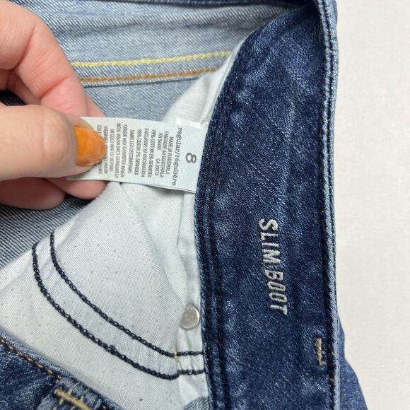American Eagle Jeans Size 8 Slim Boot Cut - Picture 6 of 9